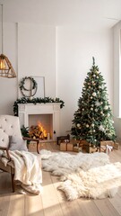 Cozy Christmas living room (5)