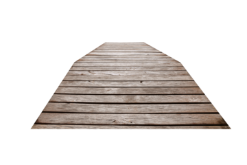 Pier of Tranquility: A weathered pier extends towards the horizon, its aged wood planks offering a solitary path to serenity, the pier's surface invites reflection and a moment of peace.