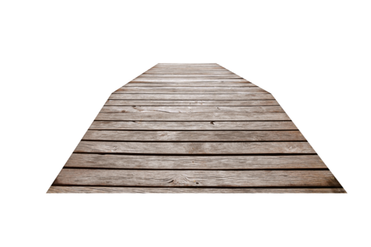 Pier of Tranquility: A weathered pier extends towards the horizon, its aged wood planks offering a solitary path to serenity, the pier's surface invites reflection and a moment of peace.
