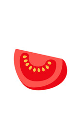 tomato slices illustration