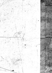 Large vintage paper texture with a transparent background