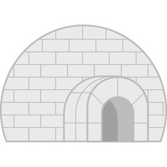 Igloo House Vector