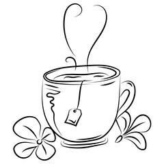 Line Illustration Element