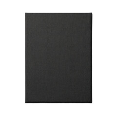 Solid black rectangular object