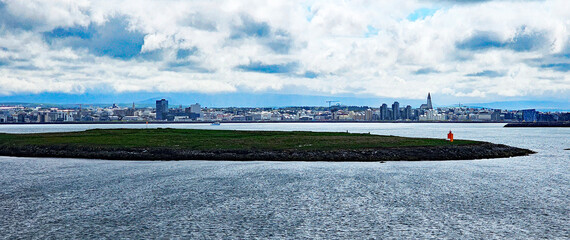 wonderful views of Iceland's capital city, Reykjavik