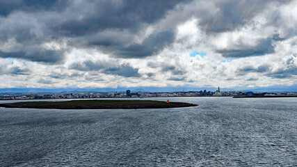wonderful views of Iceland's capital city, Reykjavik
