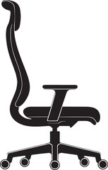 Office Chair Colorful Vector Illustration Design (Version: 03)