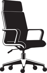 Office Chair Colorful Vector Illustration Design (Version: 01)