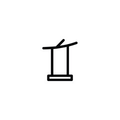 Simple Swing Set Icon