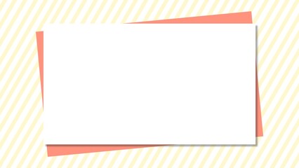 A cute and pop background with simple stripes