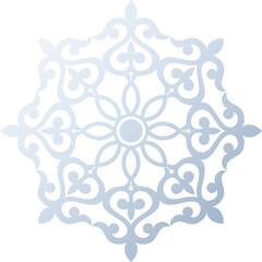 Snowflake ornament gradient S2-07