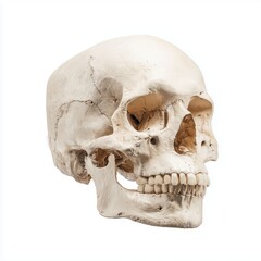Obraz premium Detailed Human Skull Anatomy , isolated on white background png