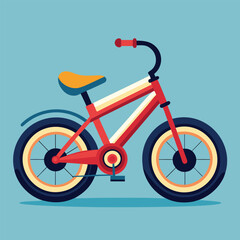 Fototapeta premium bicycle icon on white background