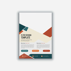 creative business flyer design template