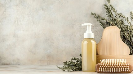 Natural skincare product with rosemary and bamboo