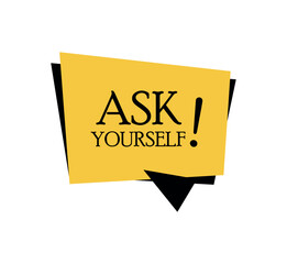 ask yourself text