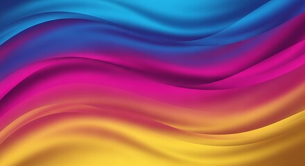 Obraz premium Abstract blend of colors with wave effect, flowing dynamic backdrop