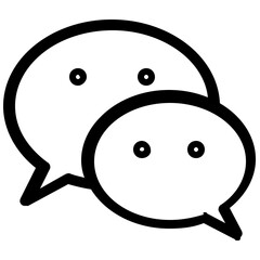 Obraz premium funny cartoon speech bubble