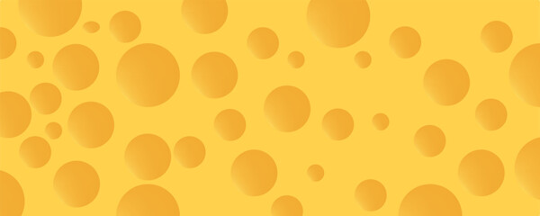 cheese texture seamless pattern vector graphic illustration background with holes yellow flat design cartoon element design