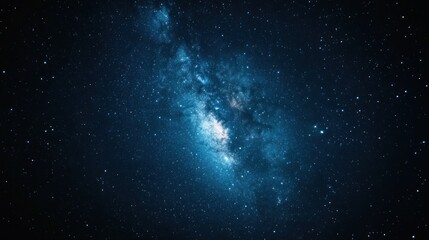 Fototapeta premium Milky way galaxy night sky stars