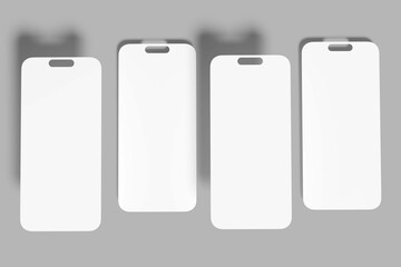 App Screen Mockup Design Blank