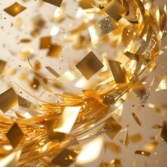 golden christmas background