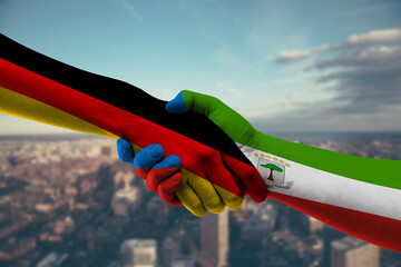 Shaking hands Germany and_Guinea-2