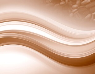 Abstract coffee-toned wavy background