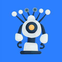 Synthetic Being No. 7 An Animated Companion of the Futures Dreams and Imagination.