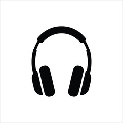 Headphones isolated on white background