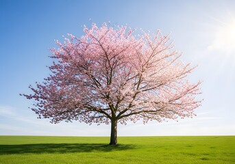 Fototapeta premium Tree full of spring blossoms.