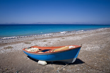 Boat on the beach 