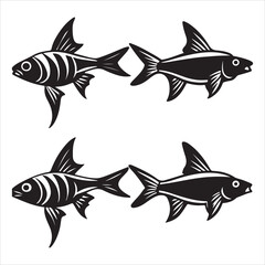 Fototapeta premium A Vibrant and Graceful Swordtail Fish, a Tropical and Freshwater Species with a Distinctive Elongated and Caudal Fin, a Livebearer Aquatic Pet for the Home Aquarium