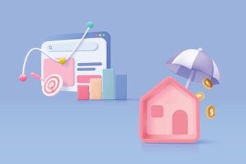 3D vector illustration	
