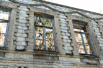 An ancient street in the village of Sheki, Azerbaijan.