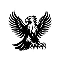 Obraz premium Abstract geometric pattern design in black and white