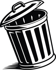 Sustainable Waste Management and Recycling Awareness Vector Illustration