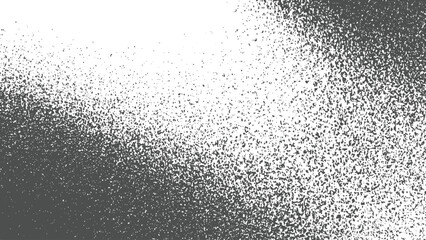 Abstract Grunge Texture Overlay Old Canvas Scratch and Distress Effects, Grain Noise Background Vector | Gradient Dust Dots Grunge Texture with Transparent Overlay