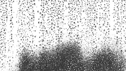 grunge water drops noise Rough Black and White Grunge Texture Vector Distressed Overlay vector design on transparent background