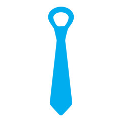 Blue Necktie Icon