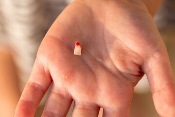 young woman holding her hands