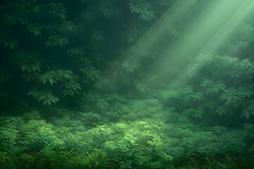 Fototapeta premium Forest Green Gradient Abstract