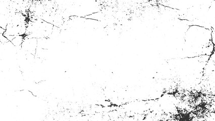 Obraz premium Abstract Grunge Black and White Rusty Crack Texture – Vintage Damaged Concrete wall, a vintage of cracked concrete scribble effect, Texture soil dry crack pattern. grunge effect whit background.