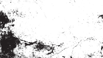 Cracked Grunge Wall and Floor Texture – Distressed Ground Pattern Vector Vintage Cracked Concrete Wall Texture – Grunge Fractured Scribble vector design on transparent background