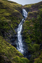 Grey mares tail waterfall 