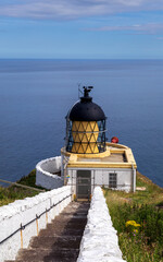 lighthouse guarding the Scottish coastline 