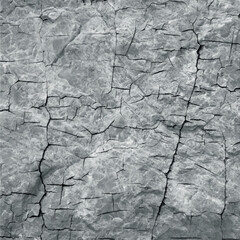 Detailed natural gray stone texture with cracked surface and rough grain close-up
