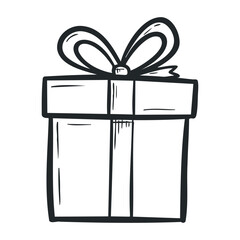 Gift giving celebration home illustration festive front view joyful moments. Vector illustration