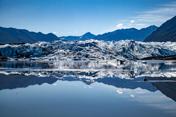 Matanuska glacier in Alaska