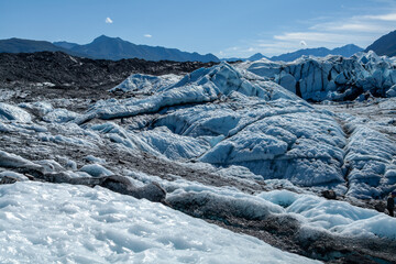Matanuska glacier in Alaska